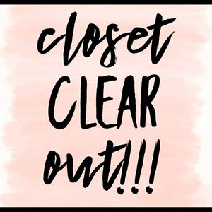 🎉 FINAL CLOSET CLEAN OUT! 🎉